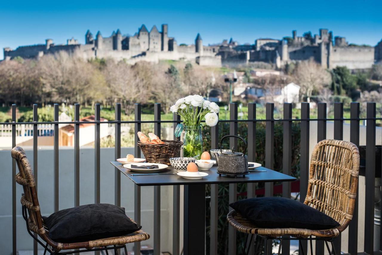 Sur Le Quai Bed & Breakfast การ์กาซอน ภายนอก รูปภาพ