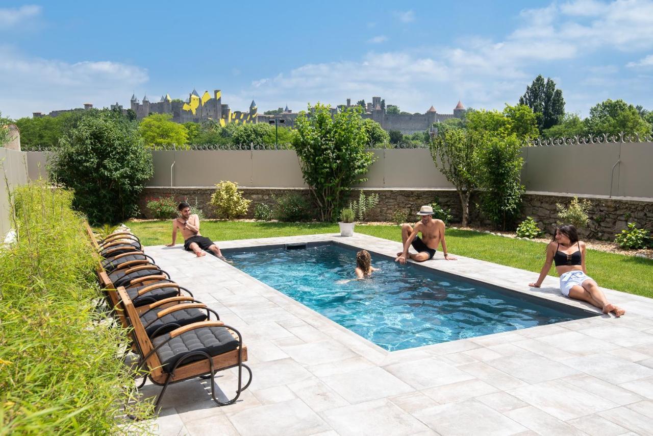 Sur Le Quai Bed & Breakfast การ์กาซอน ภายนอก รูปภาพ